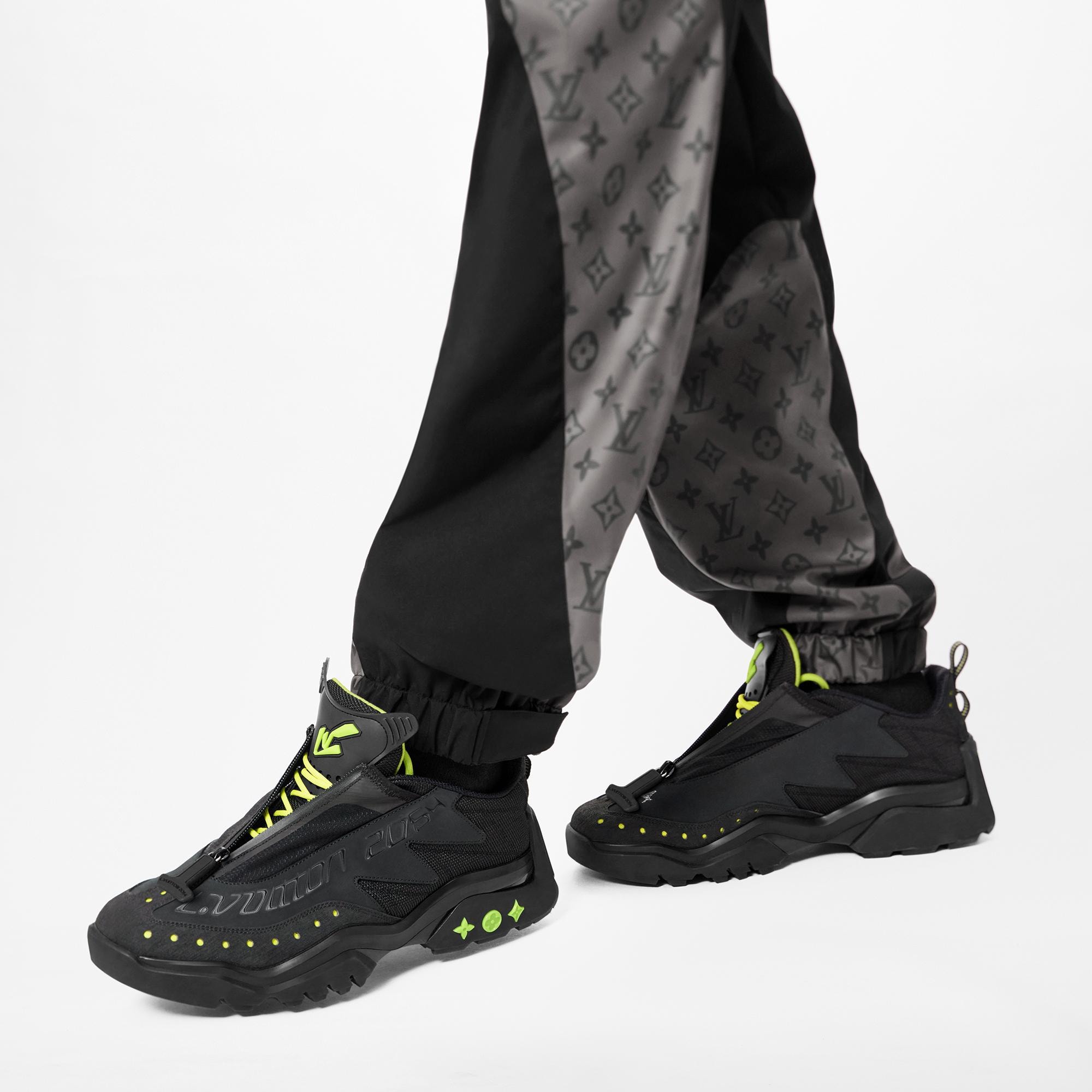 Louis Vuitton Millenium Sneaker - Men - Shoes 1A9IE5 Black - $163.20